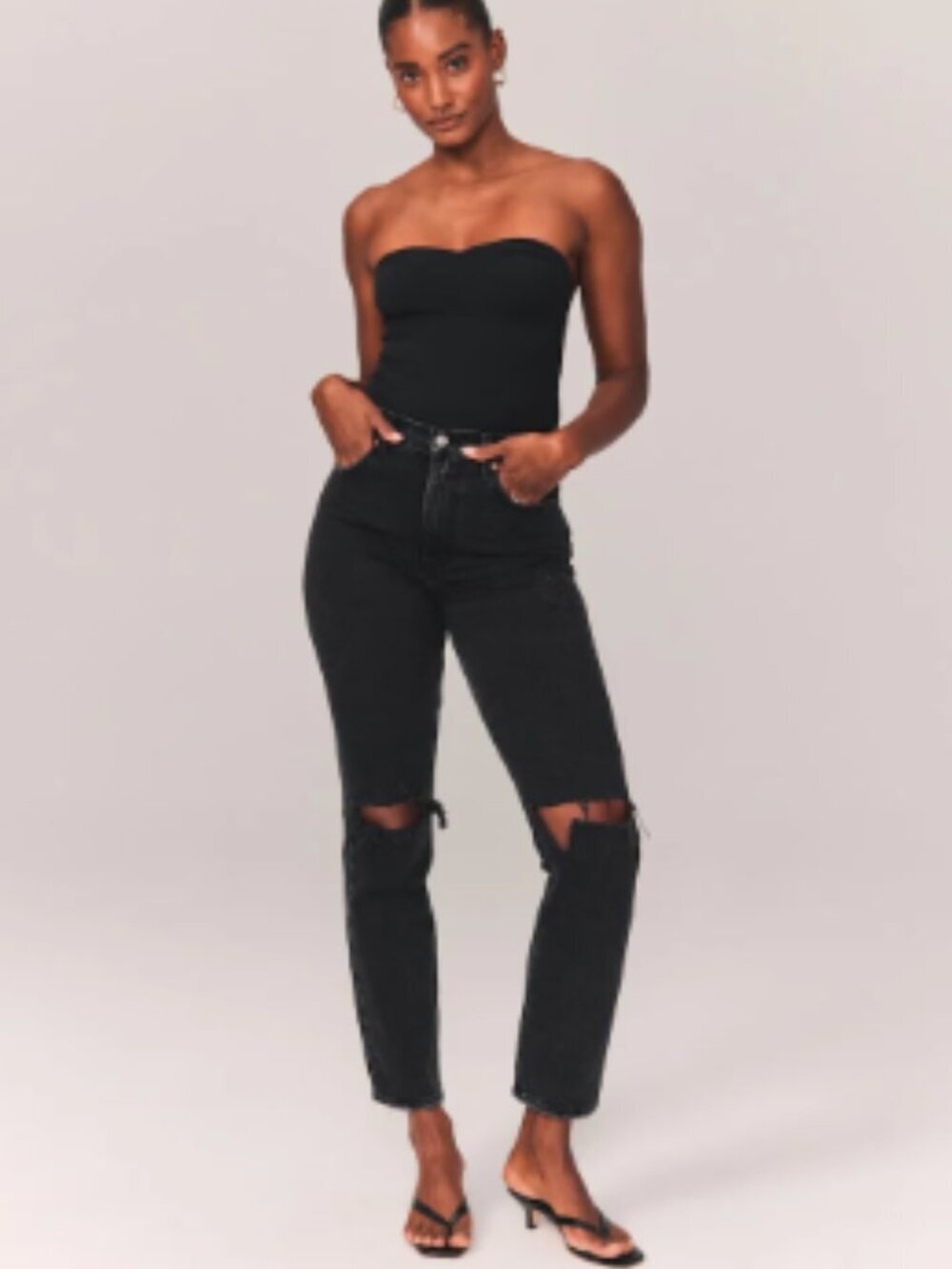 “The 90s Straight" Ultra High Rise Jeans size 24 NWT